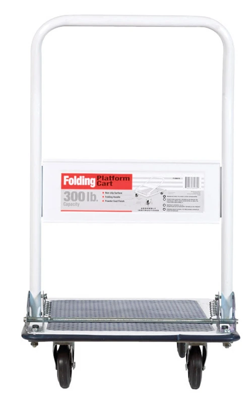 Utility Cart 300 Lb. Capacity With Flat Free Tires And Steel Frame
