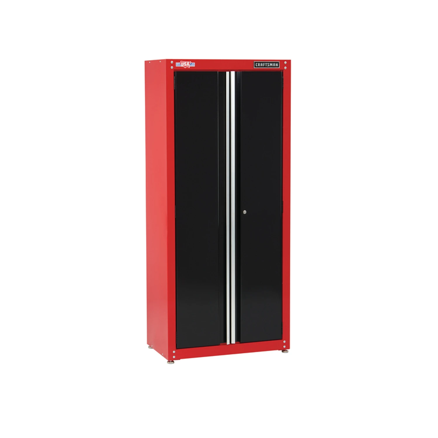 74 In. H X 32 In. W X 18 In. D Heavy-duty Steel Storage Cabinet