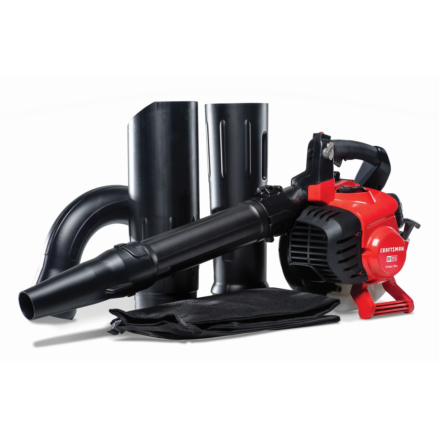 205 Mph 450 Cfm Gas Handheld Leaf Blower And Vacuum With Easy Start Technology