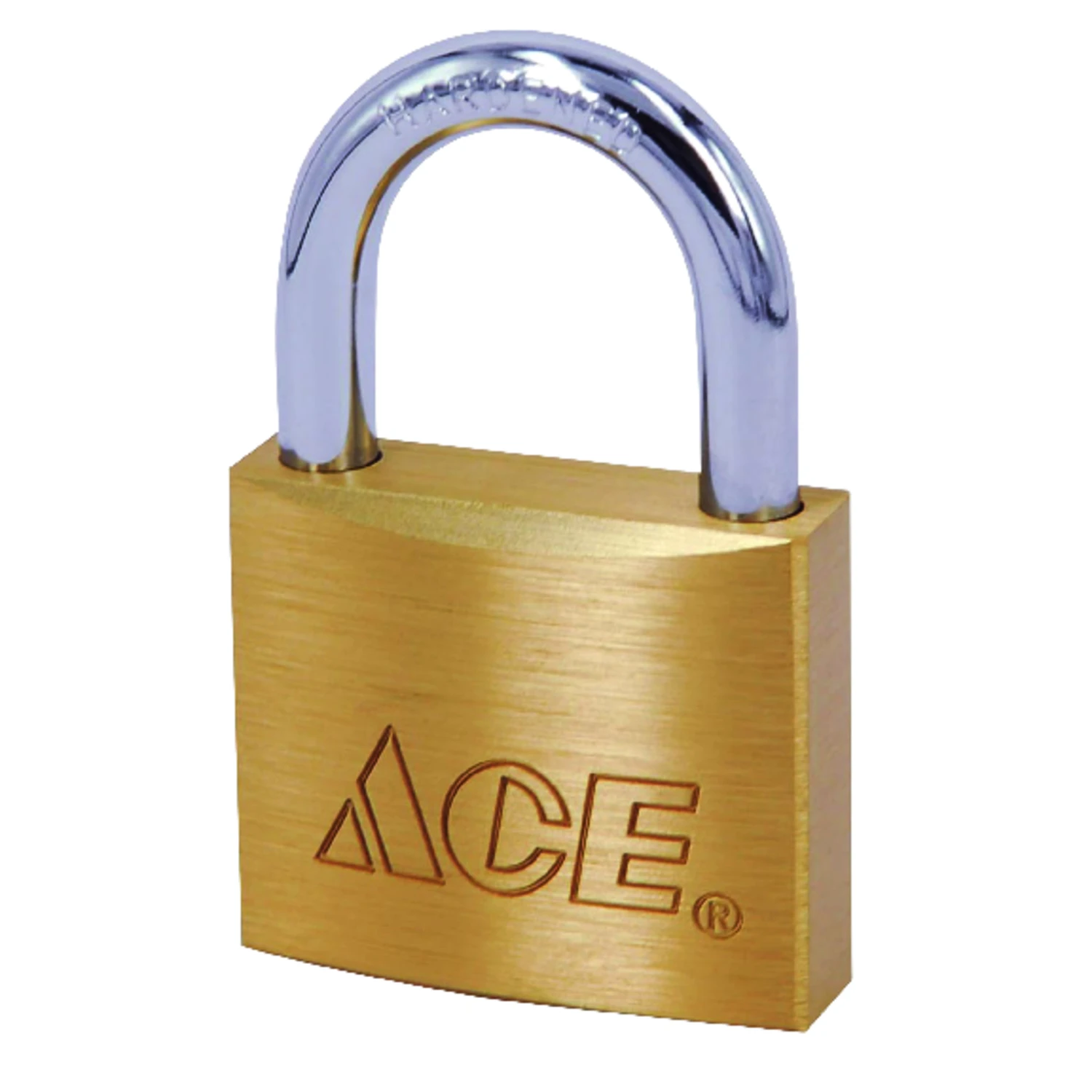 PADLOCK BRASS 1-1/8" AC
