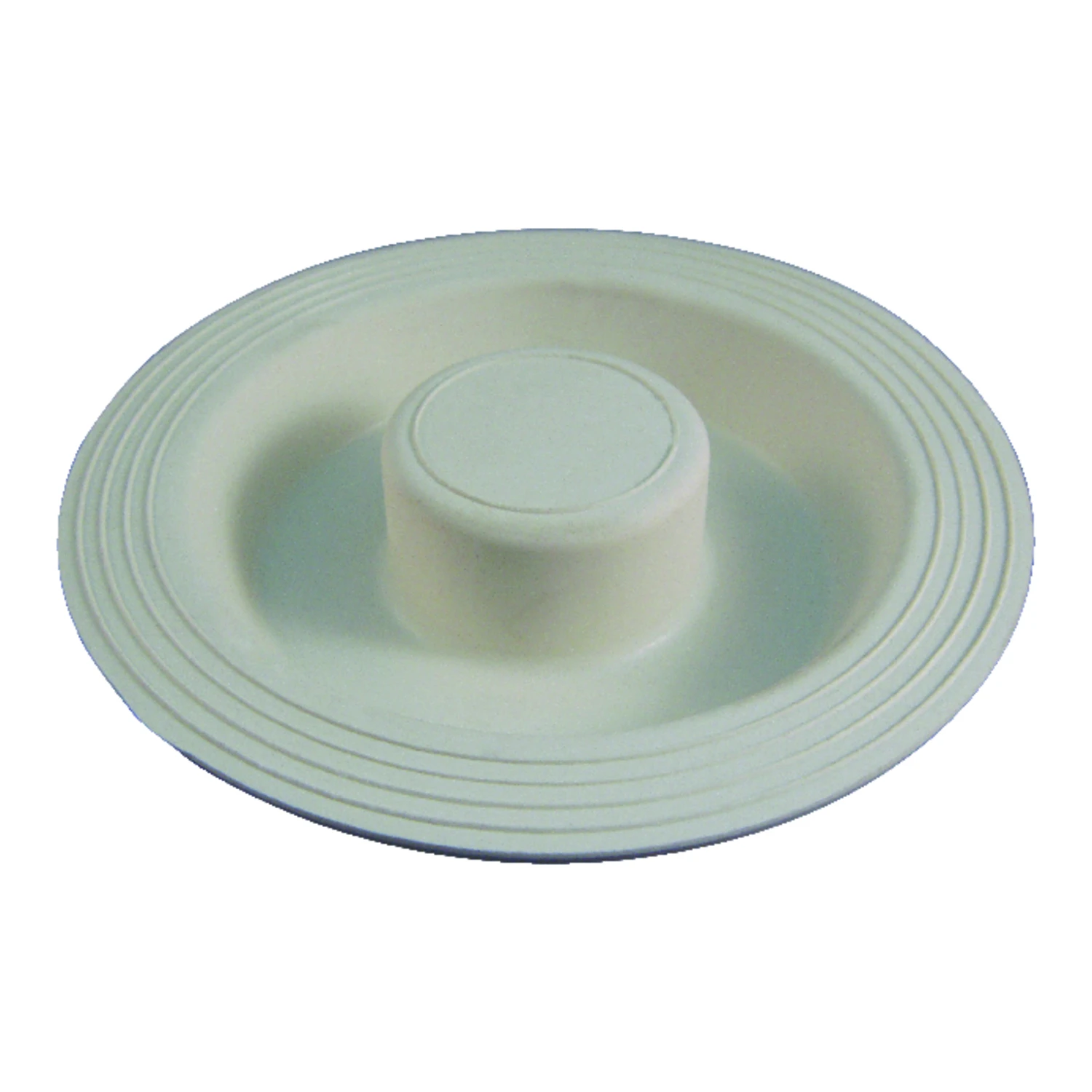 White Garbage Disposal Stopper - Universal Fit, Durable Rubber Construction