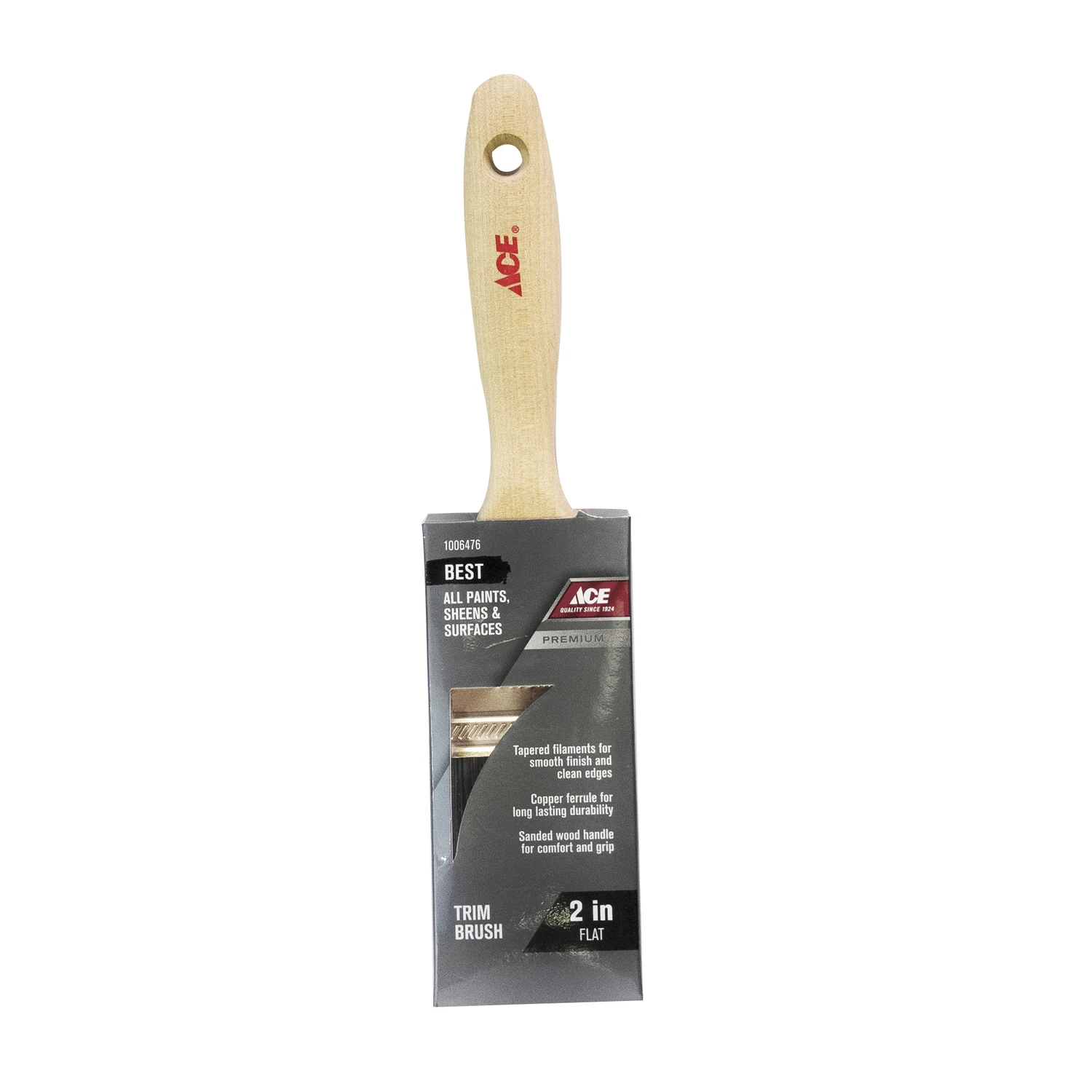 Best 2 Inch Flat Trim Paint Brush For Heavy Bodied Paints