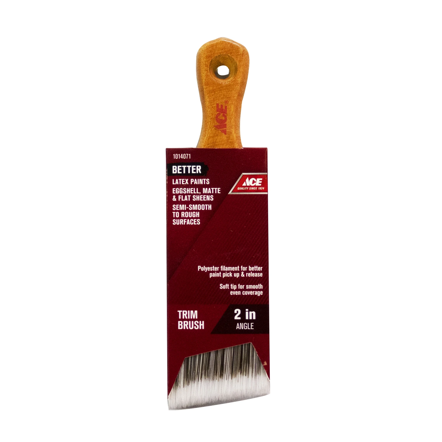 Better 2 In. Angle Paint Brush For Smooth Finishes - Ideal For Latex Paints
