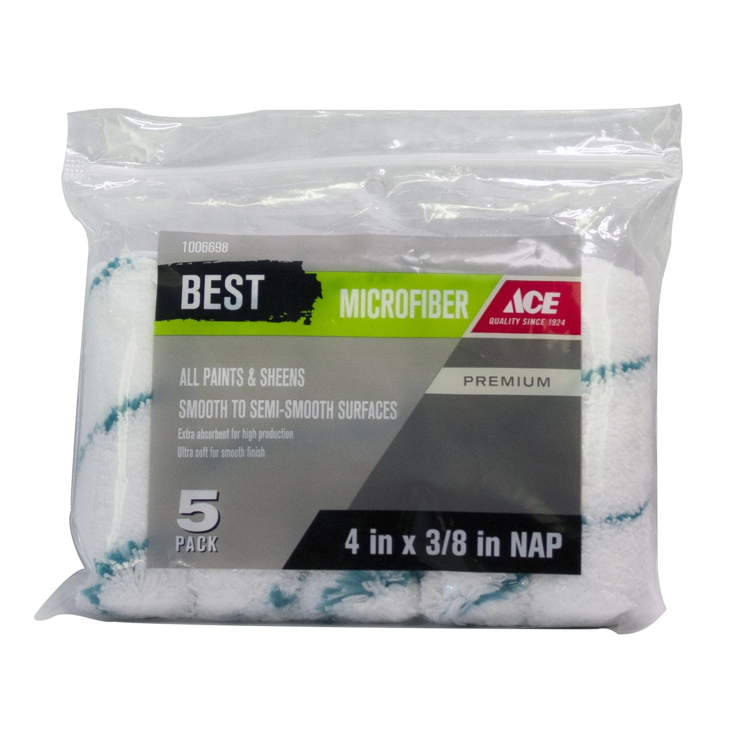 ACE BEST RLR M 4X3/8 5PK