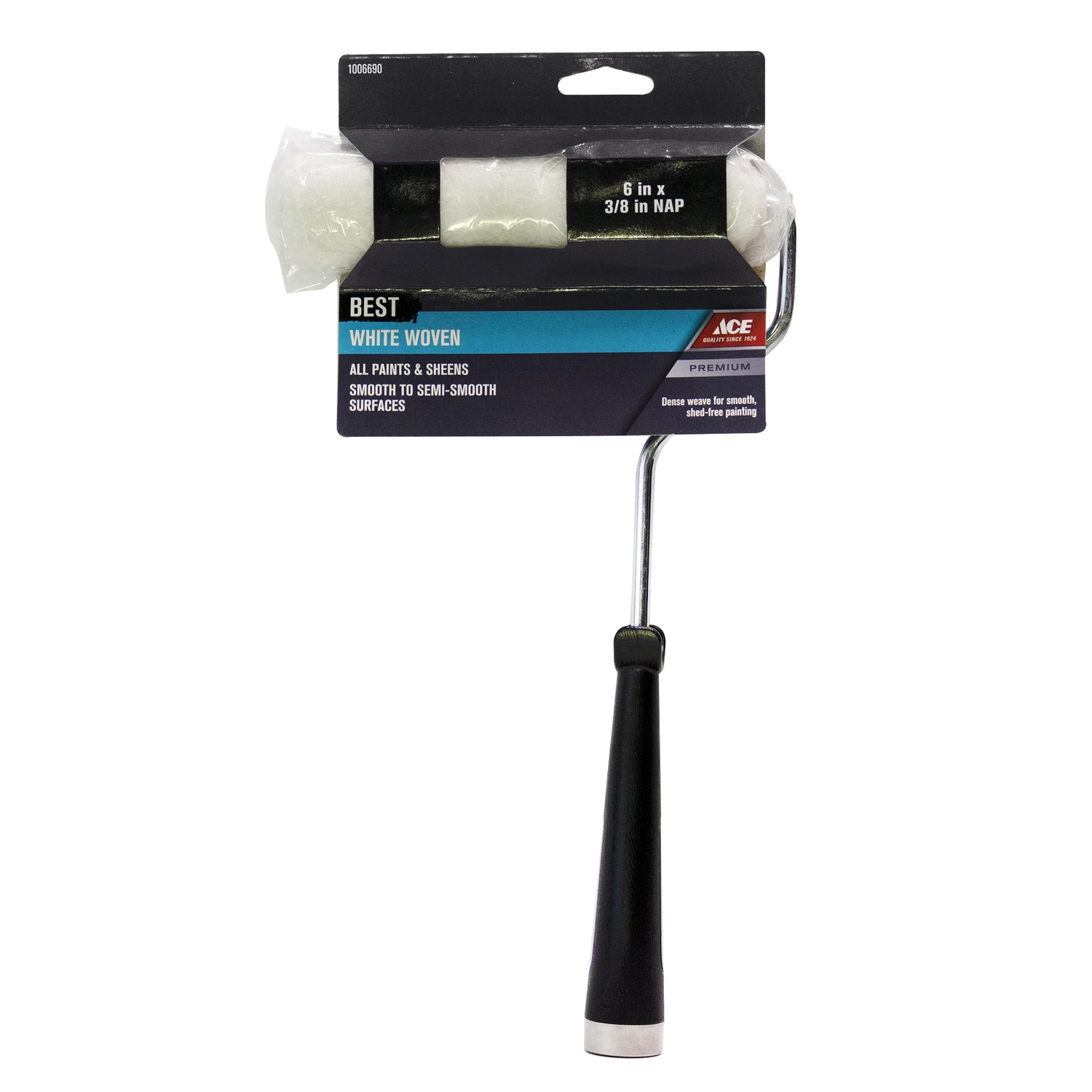 Ace Woven Fabric 3/8 in. x 6 in. W Mini Trim Roller with Frame 1 pk