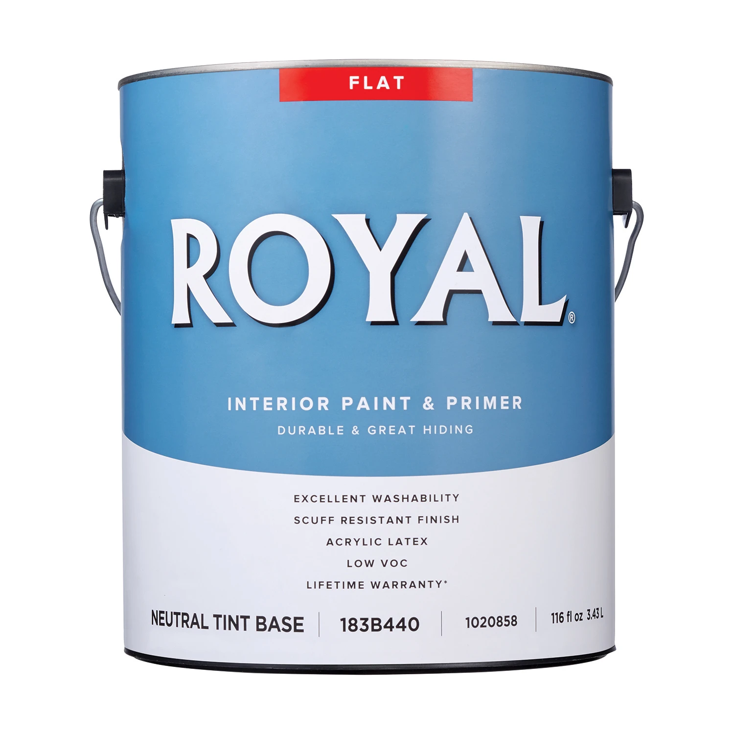 Royal Flat Tint Base Neutral Base Paint And Primer Interior 1 Gallon