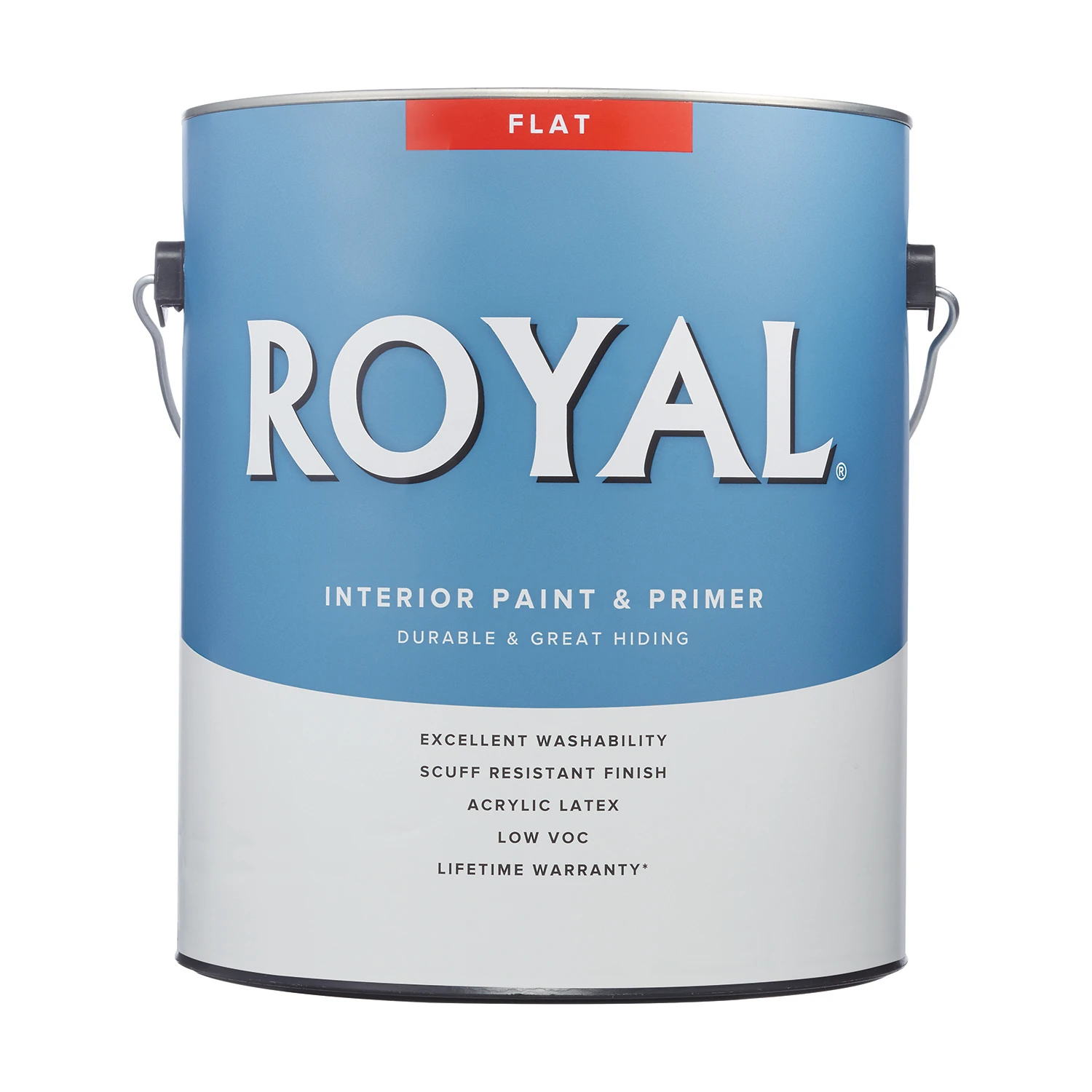 Royal Flat Ultra White Acrylic Latex Interior Paint And Primer 1 Gallon
