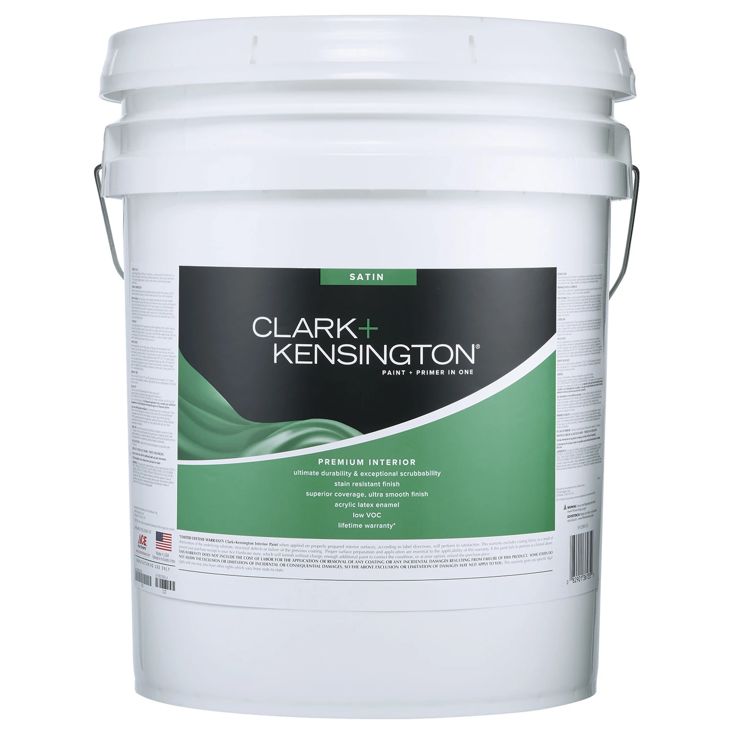 Satin Mid-tone Base Premium Interior Paint And Primer 5 Gallon