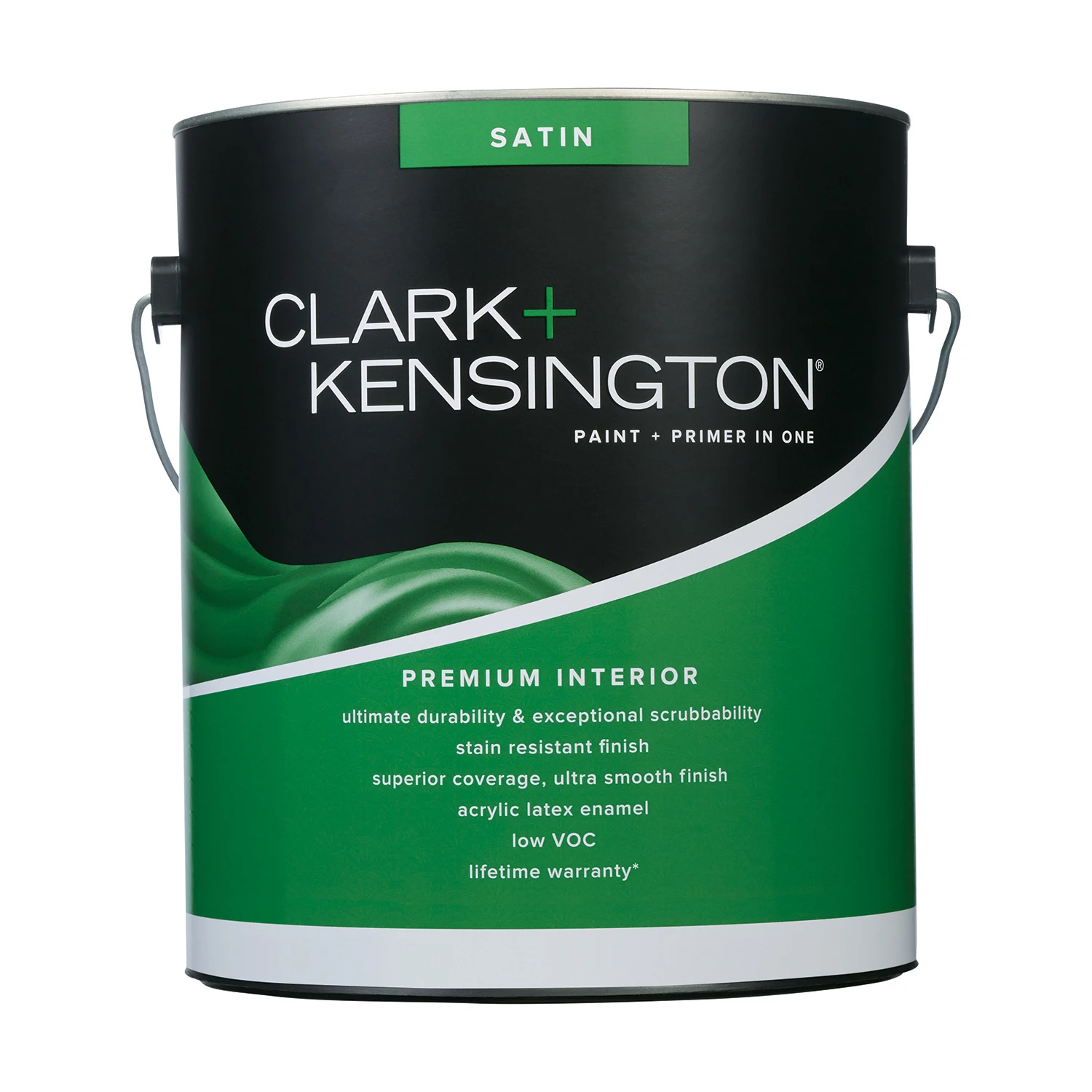 Satin Designer White Premium Interior Paint And Primer 1 Gallon
