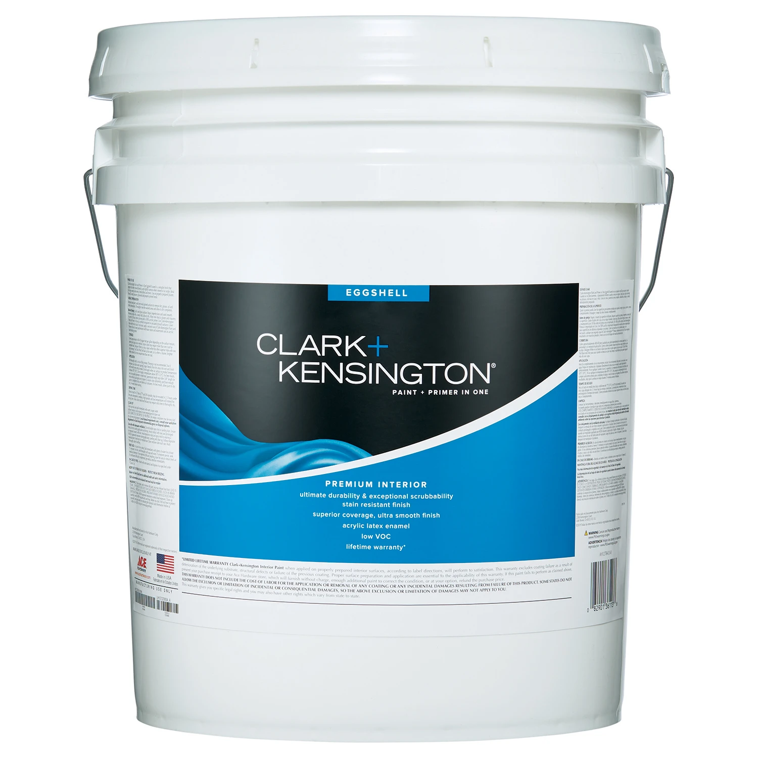 Eggshell Mid-tone Base Premium Interior Paint And Primer 5 Gallon