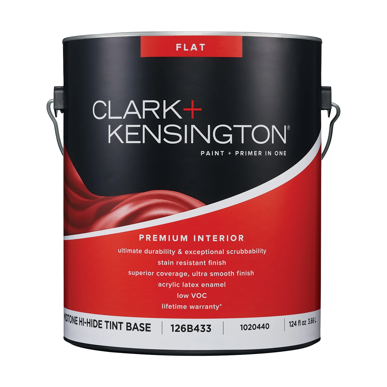 Flat Enamel Mid-tone Base Premium Interior Paint 1 Gallon