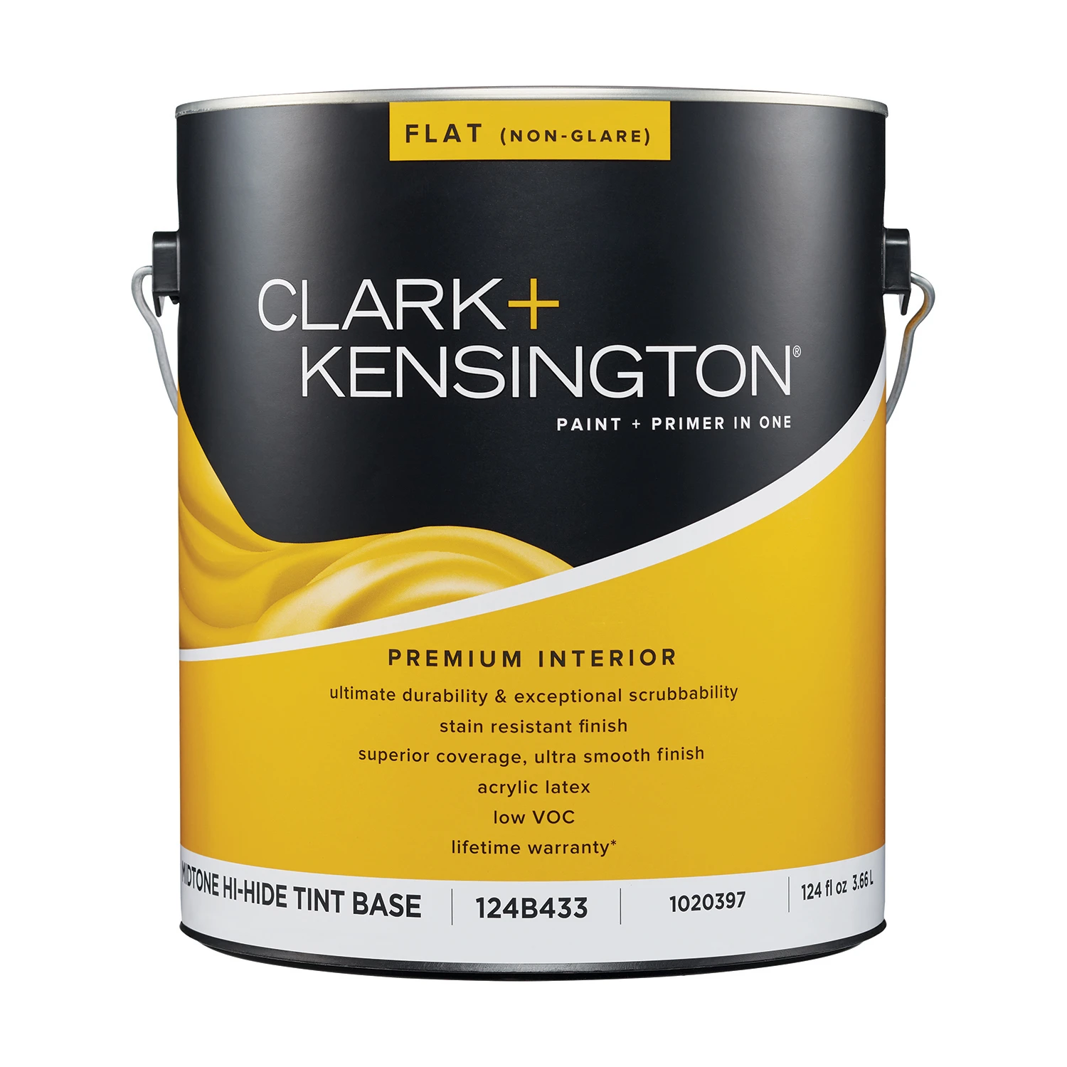 Flat Mid-tone Base Premium Interior Paint And Primer 1 Gallon