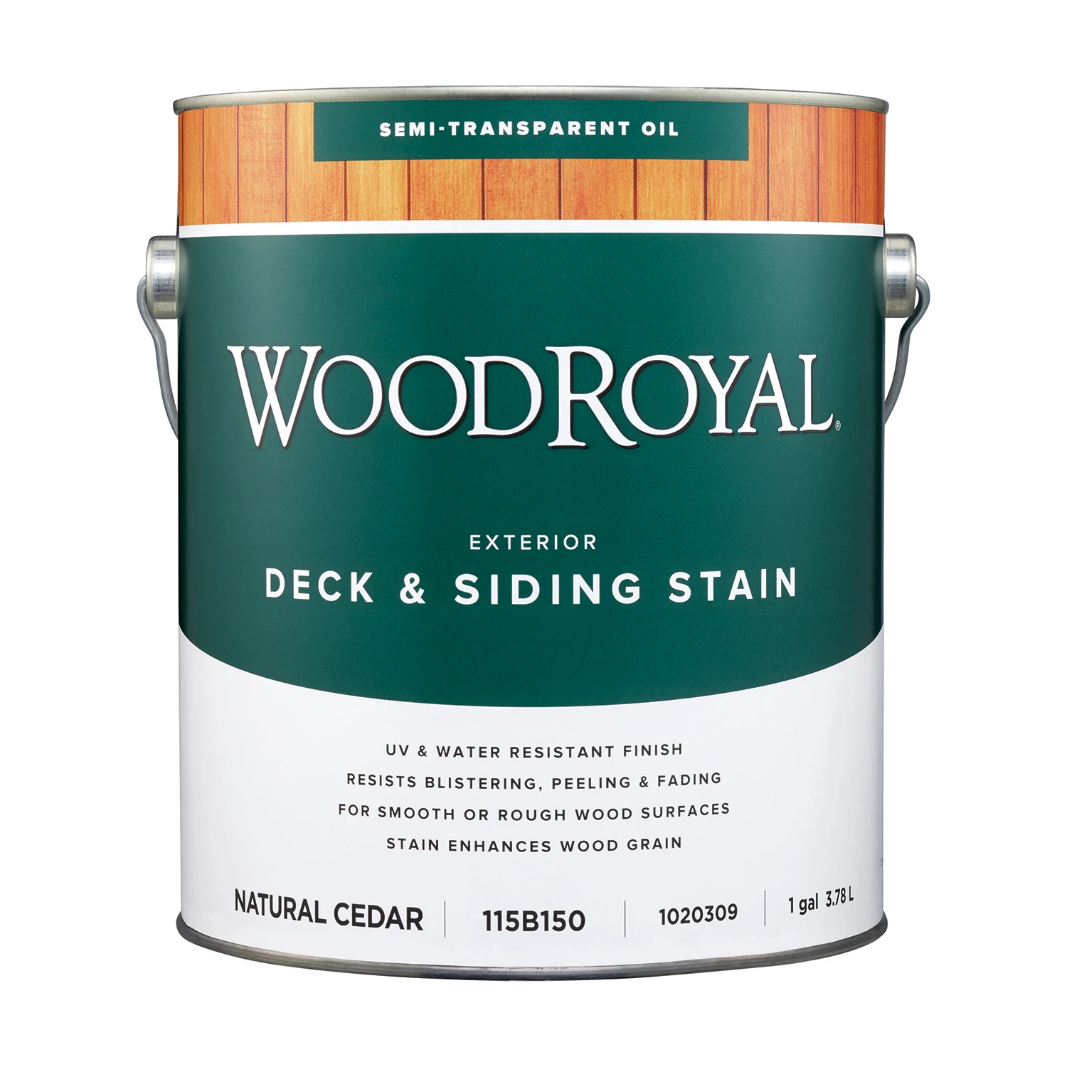 Wood Royal Semi-transparent Natural Cedar Oil-based Deck And Siding Stain 1 Gallon