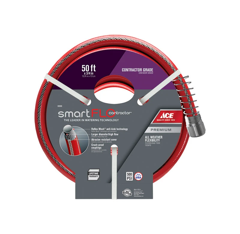 Smartflo 3/4 In. Diameter X 50 Ft. Length Contractor Grade Garden Hose
