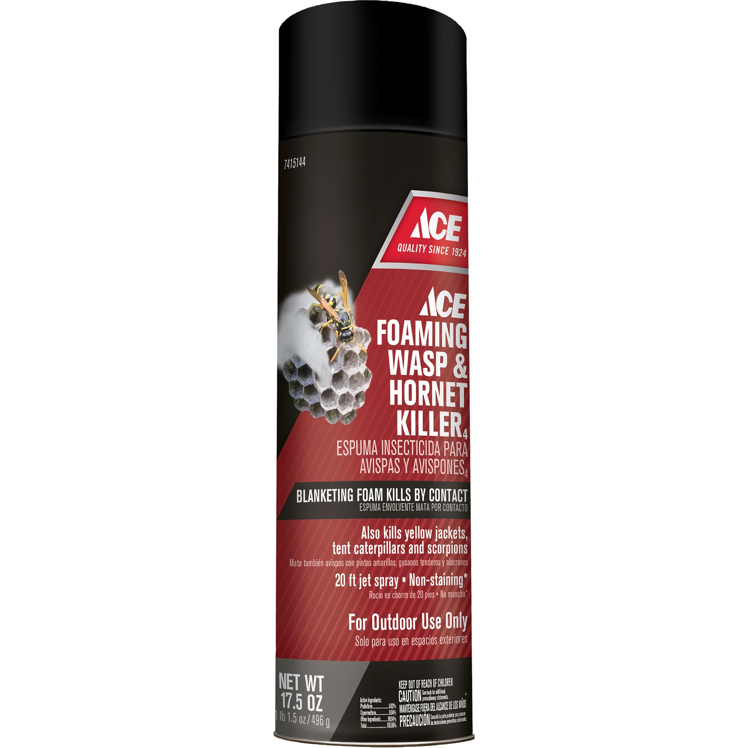 Wasp And Hornet Killer Aerosol 17.5 Oz - Effective Insecticide For Outdoor Use