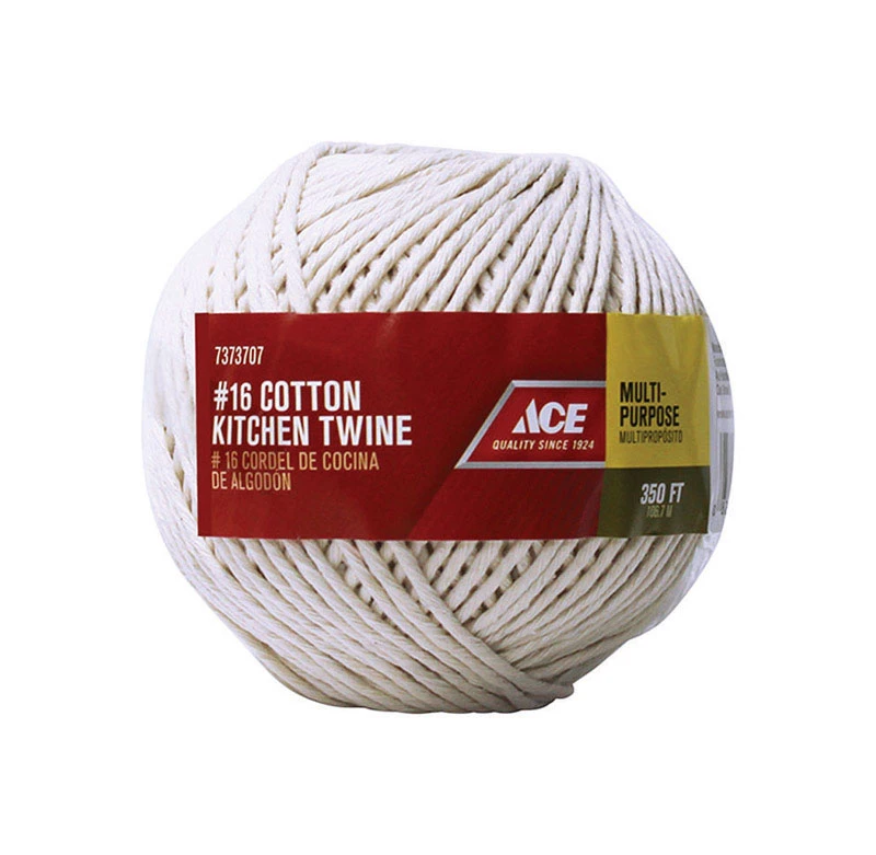 16 In. Diameter X 350 Ft. Length White Twisted Cotton Twine