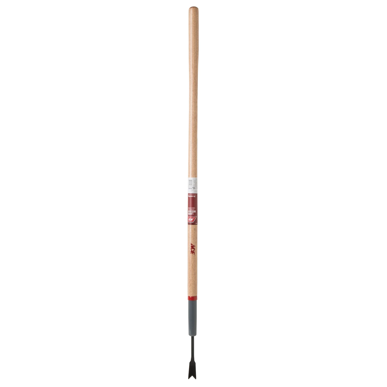 47 In. Steel Weeder With Wood Handle And V-notched Blade