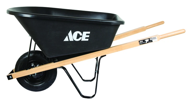 WHEELBARROW 6CF POLY