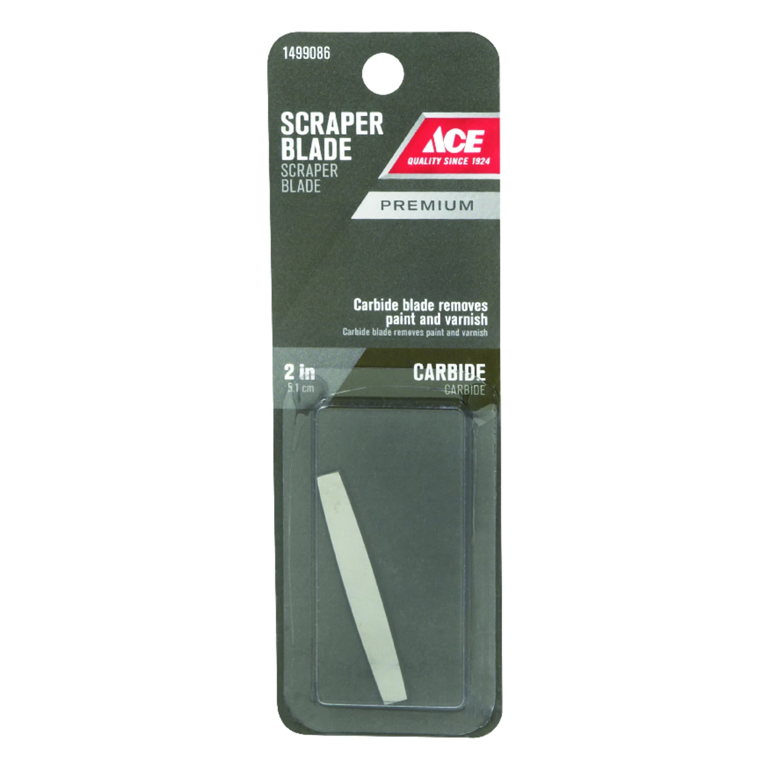2 Inch Tungsten Carbide Double Edge Scraper Blade For Aggressive Scraping