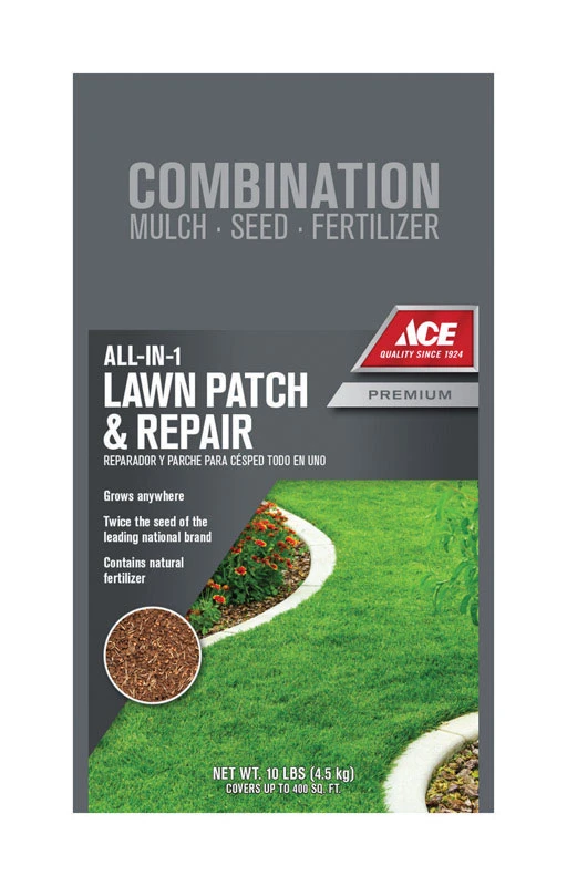 All-in-one Lawn Repair Fertilizer, Mulch & Seed 10 Lb For Cool Season Climates