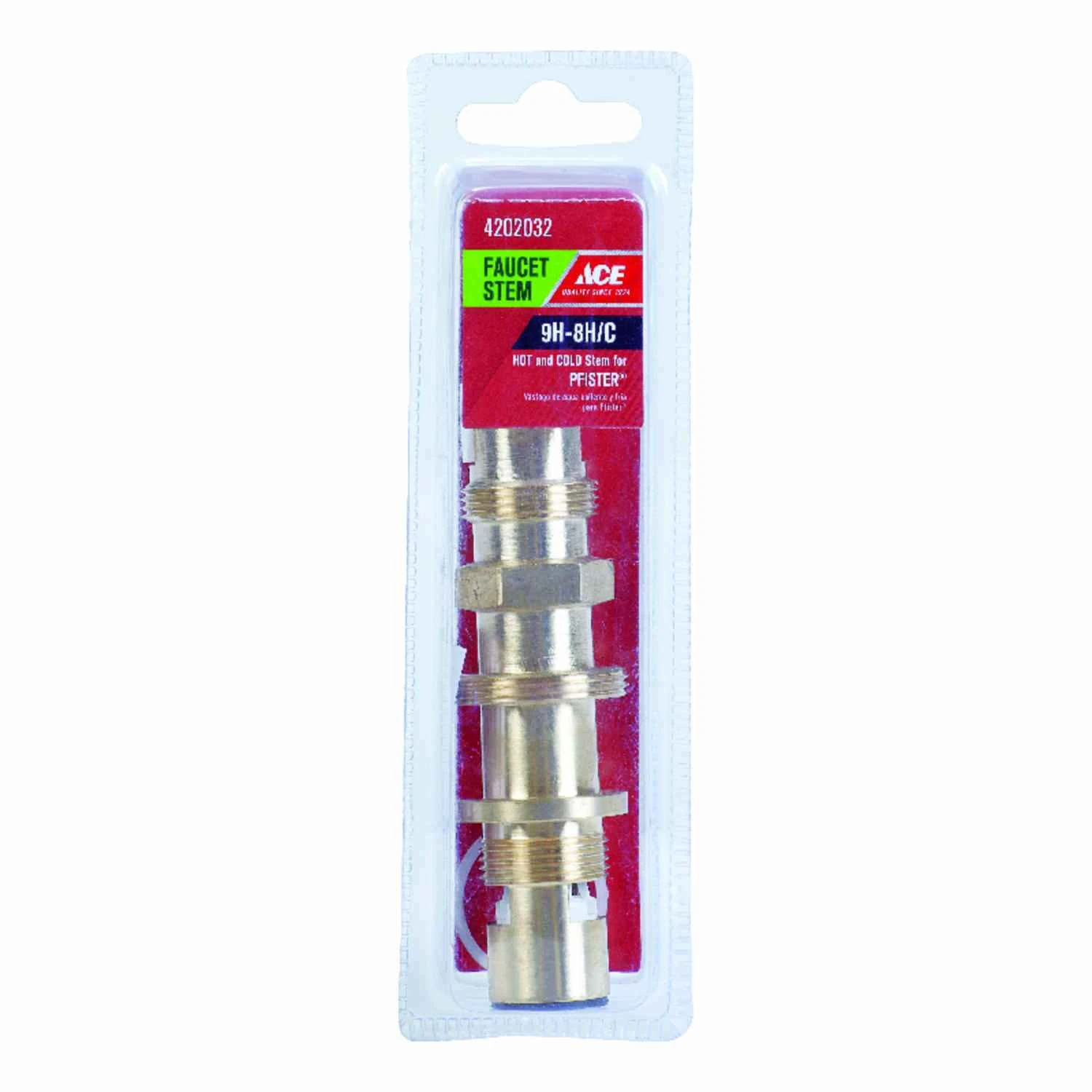 9h-8h/c Hot And Cold Faucet Stem For Price Pfister Faucets