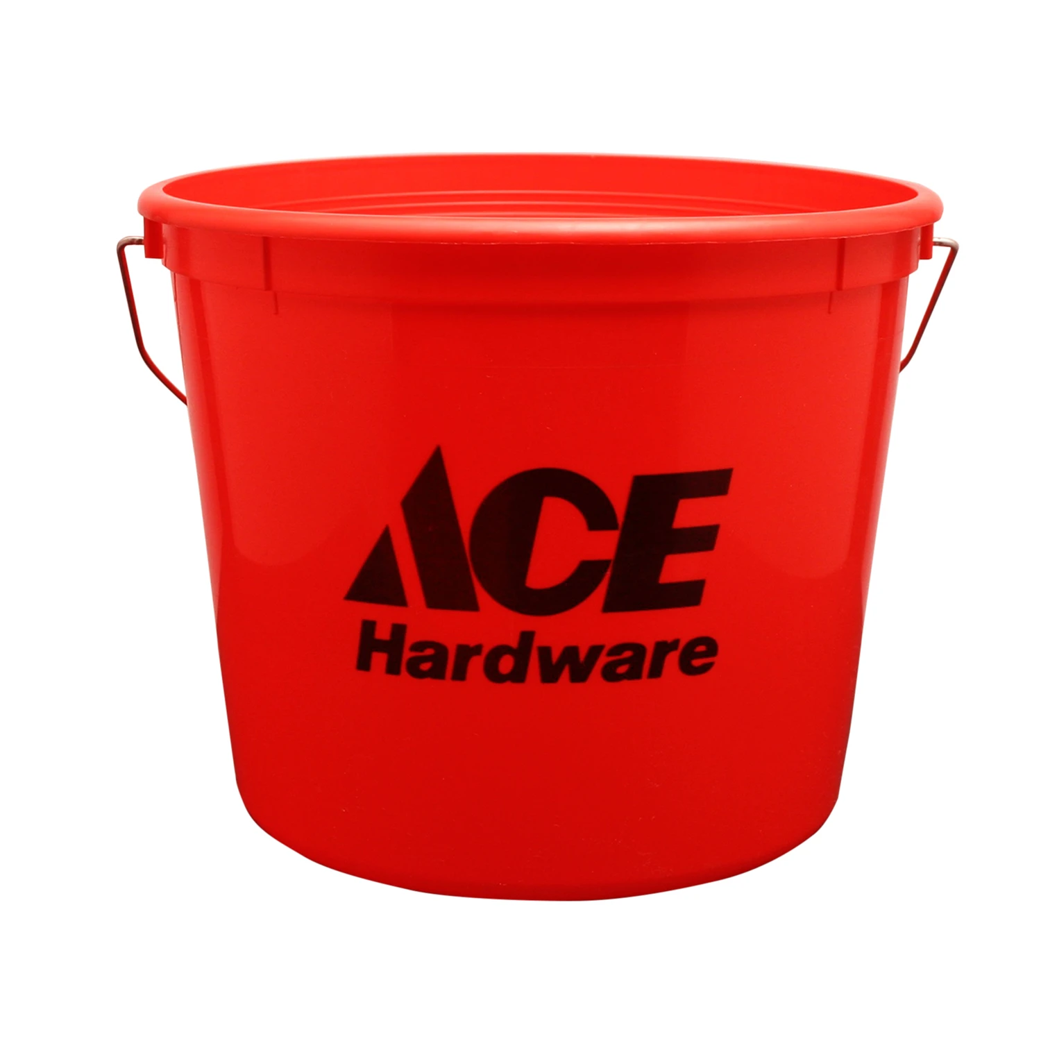 Red 5 Quart Plastic Bucket For Painting And Home Use