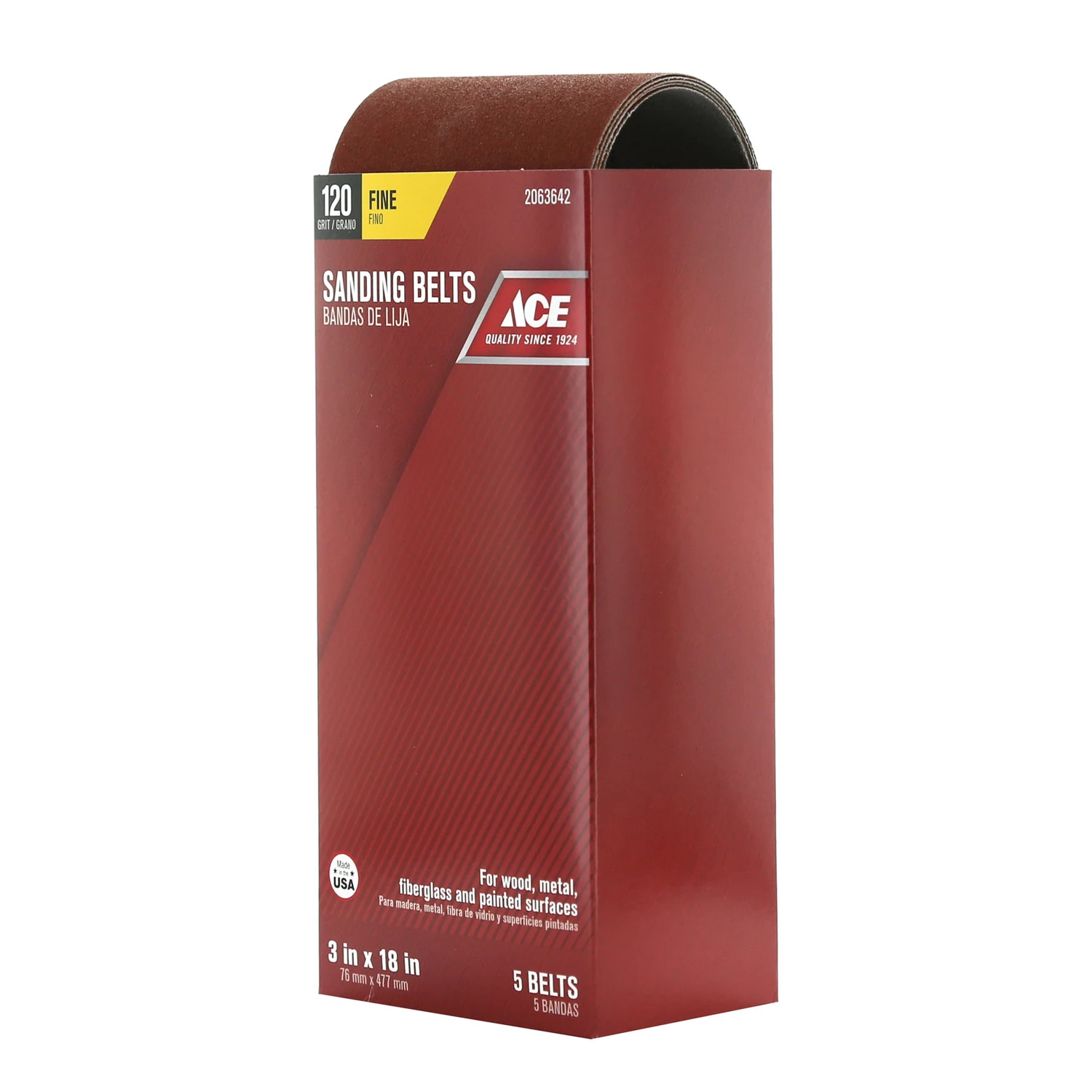 SANDBELT 3X18" 120G PK5