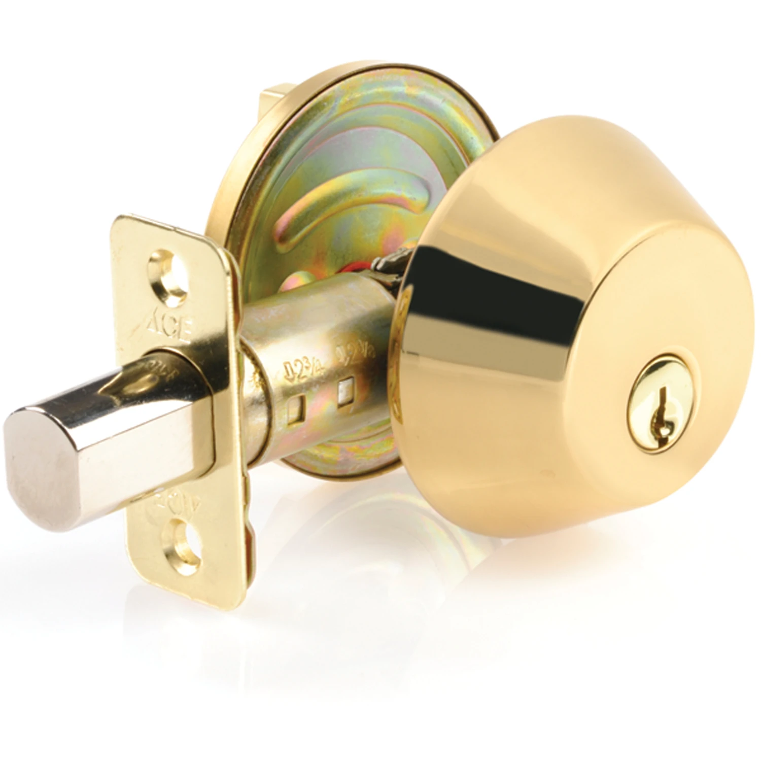 DEADBOLT SGL CYL PB KA