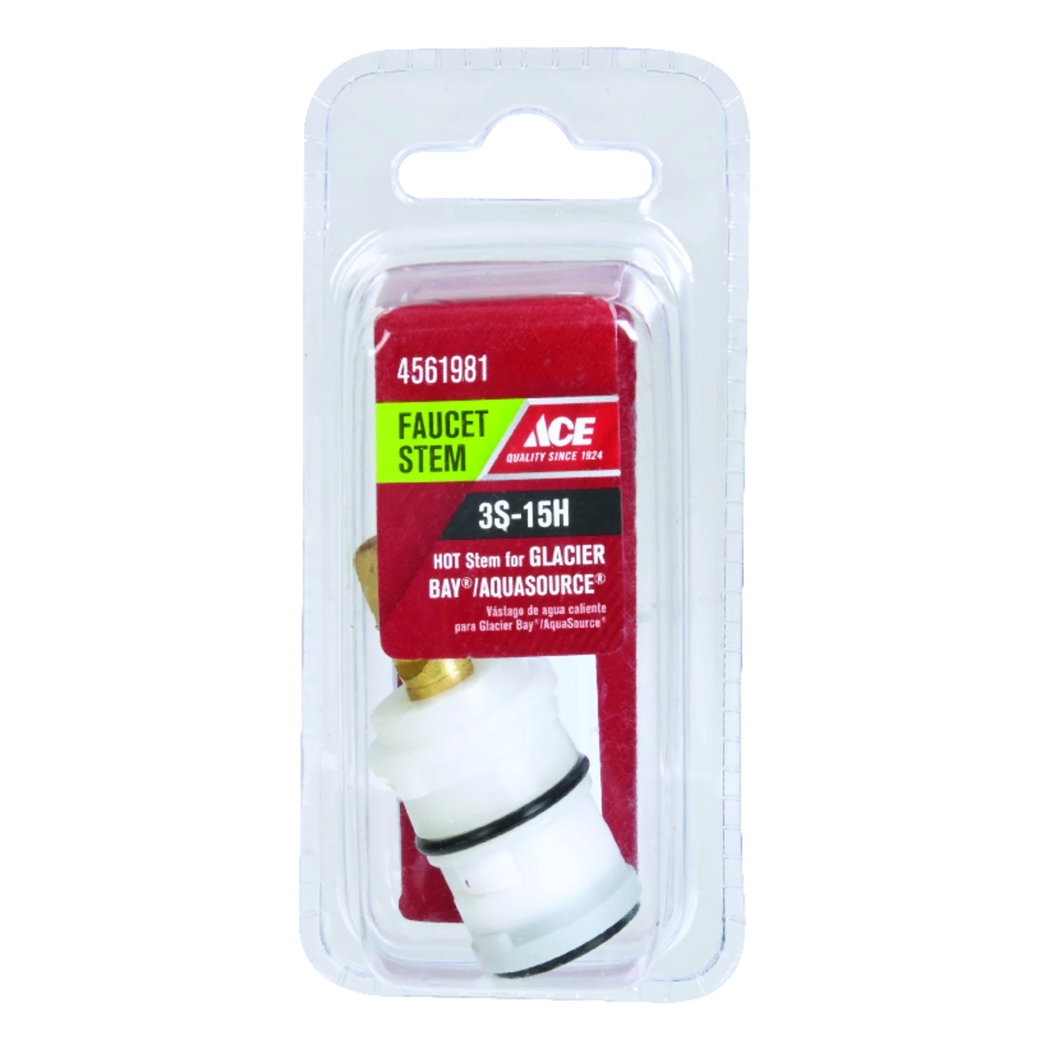 3s-15h Hot Faucet Stem For Aquasource And Glacier Bay Faucets
