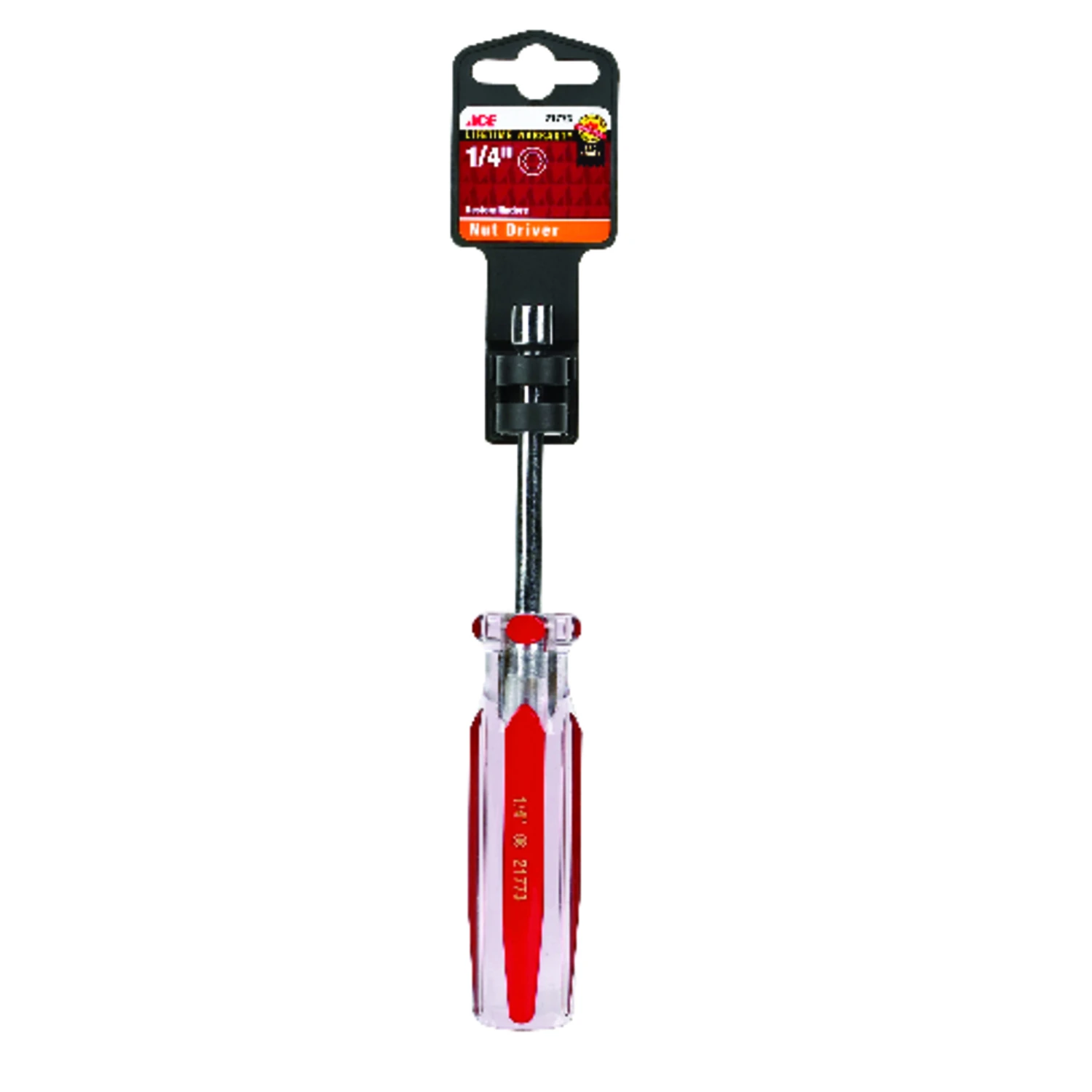 1/4 In. Sae Nut Driver 7 In. Length Alloy Steel 1 Piece