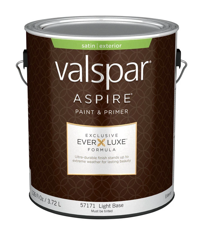 Aspire Satin Tintable Light Base Acrylic Latex Paint And Primer 1 Gallon