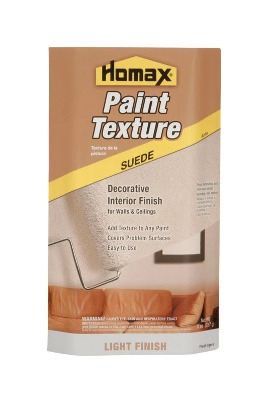 White Wall And Ceiling Texture Paint Additive 8 Oz - Suede Finish