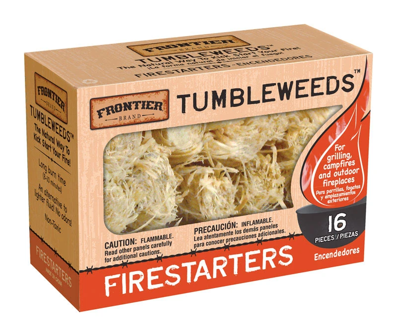 Tumbleweeds Clay Fire Starter - Natural, Non-toxic, Long Burn Time