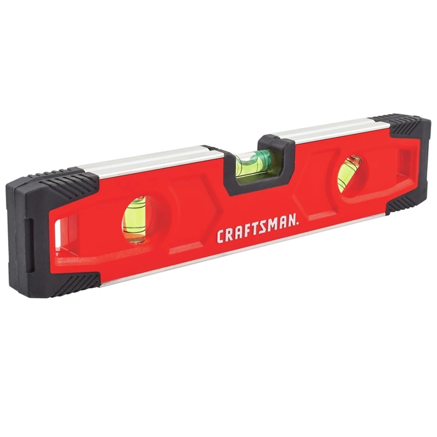 9 Inch Magnetic Torpedo Level With 3 Vials For Precision Measurement