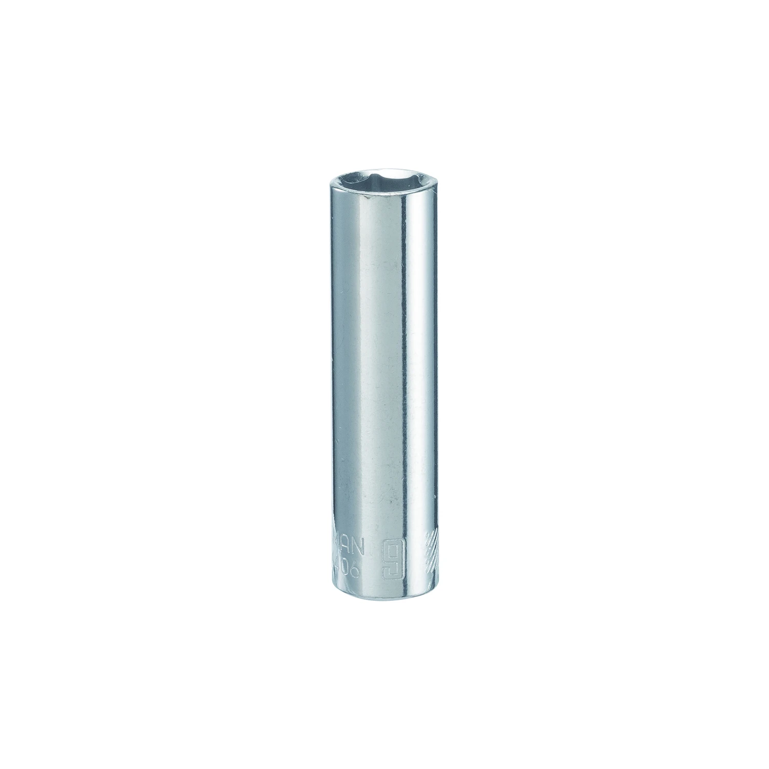 9 Mm X 1/4 In. Drive Metric 6 Point Deep Socket - 1 Piece