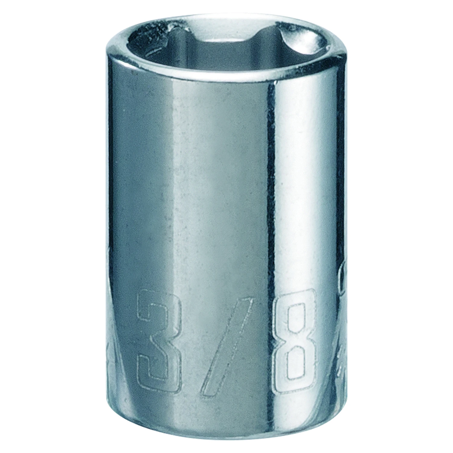 3/8 In. X 1/4 In. Drive Sae 6 Point Standard Shallow Socket