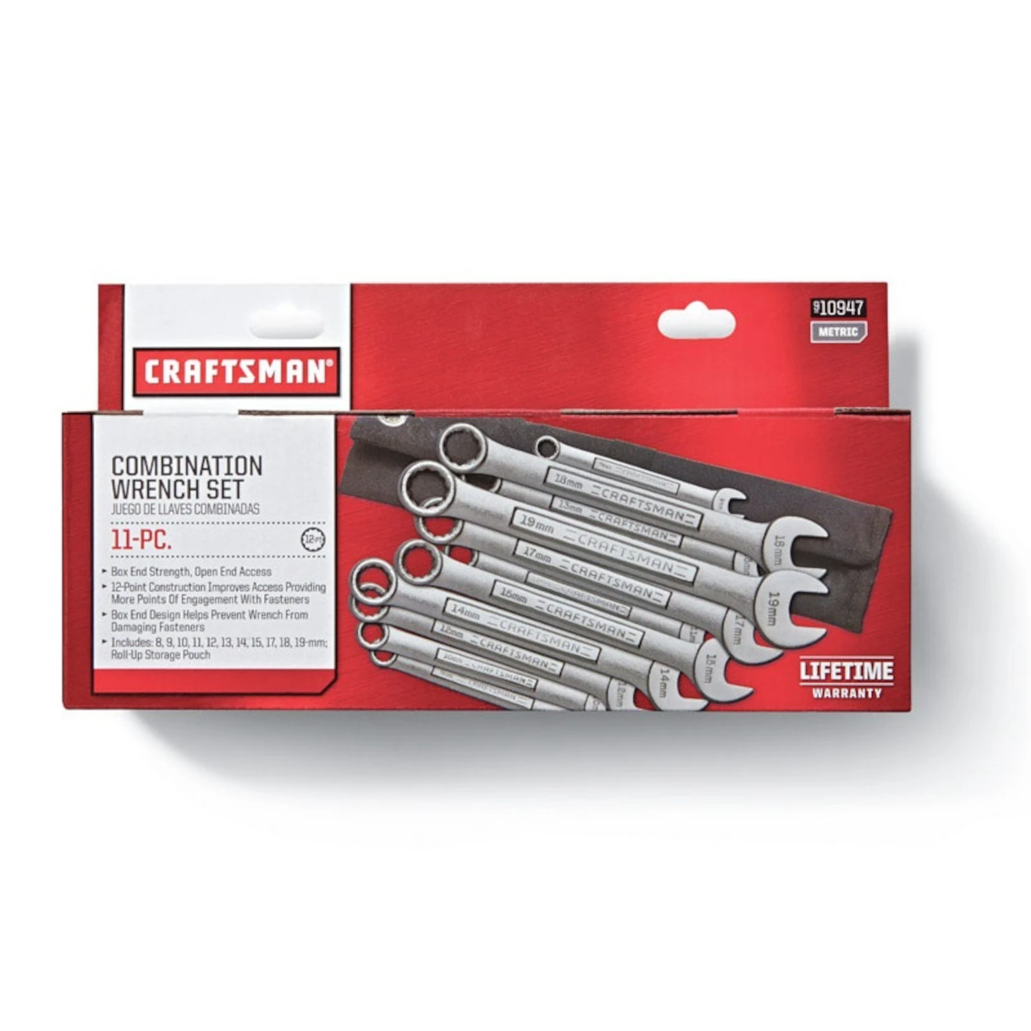 12 Point Metric Wrench Set 11 Piece Hand Tools