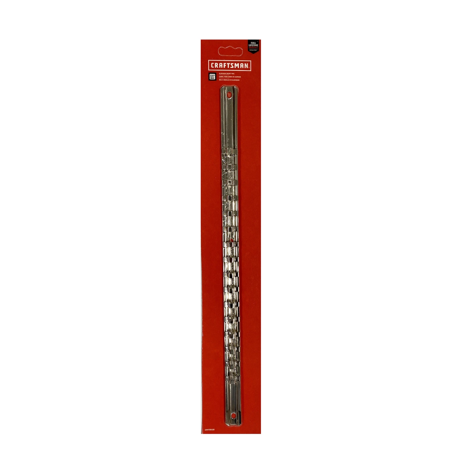 17-1/4 In. L X 1/4 In. Drive Socket Rail - Durable Storage Solution