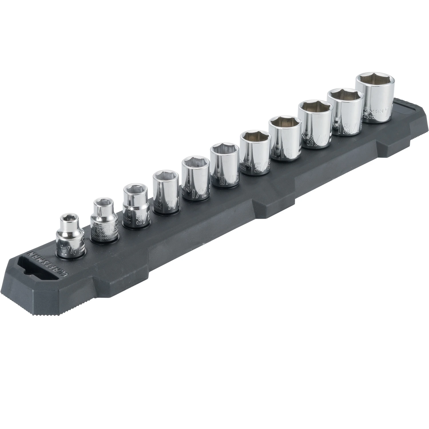 11 Piece 3/8 Inch Drive Sae 6 Point Socket Set