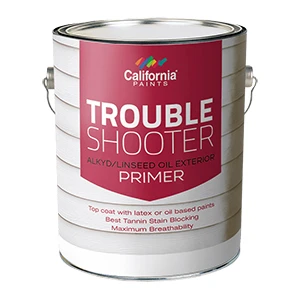 22700-4 Alkyd Primer Paint, White, 1 Quart For Exterior Use