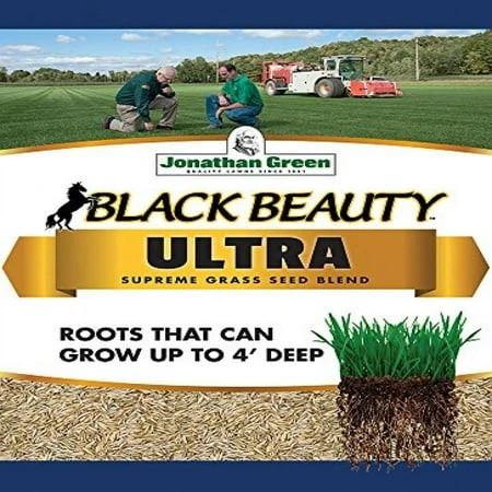 10321 Black Beauty Ultra Grass Seed Mix, 3 Pounds For Lush Lawns