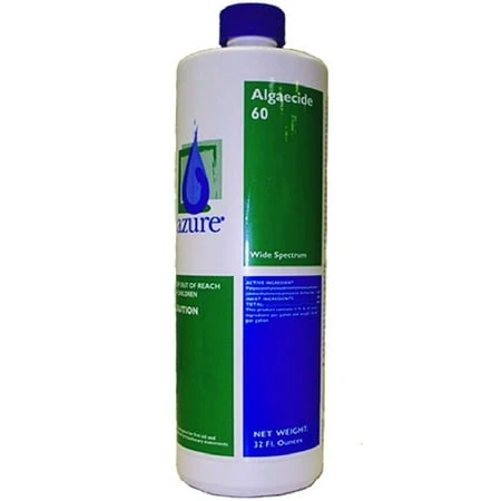 12000780 Azure Poly-algaecide 60 Polyquat 1 Quart For Pool Maintenance