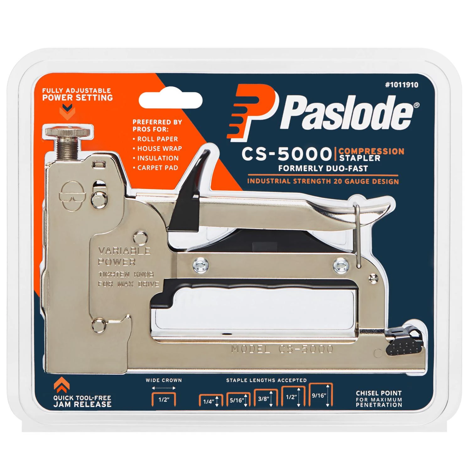 20 Gauge 1/2 Inch Compression Stapler Model Cs-5000