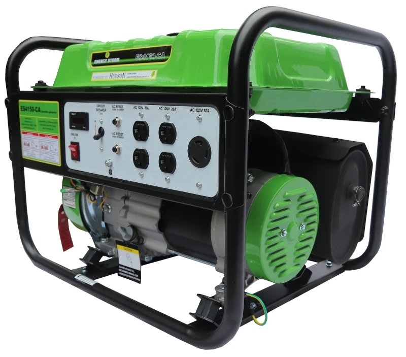 Energy Storm 3500w Recoil Start Portable Generator With 225cc Engine