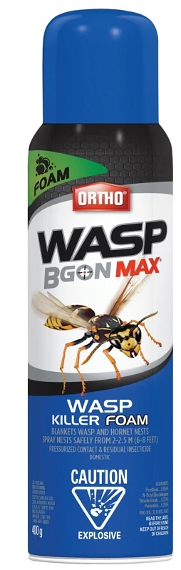 Killer Wasp Foam Aerosol 400 Grams - Fast Acting Insecticide