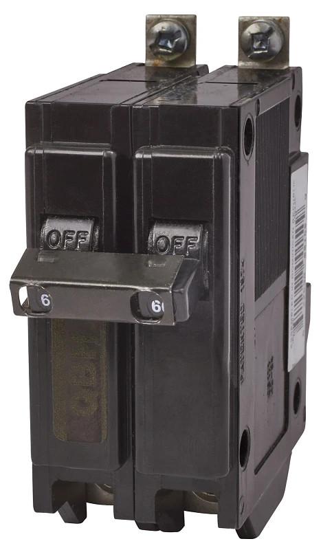 Bolt-on Circuit Breaker 2 Pole 60 Amp Type Qbh For Load Centers