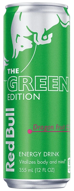 Dragon Fruit Flavor Energy Drink 12 Oz Can - Vitalizing Beverage