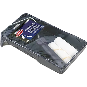 Hm005303 4 In. Mini Foam & Trim Roller Painting Kit - 4 Pieces
