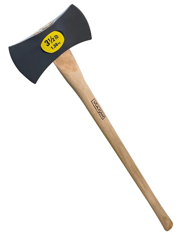 Michigan Double Bit Axe 3.5 Lb Steel Head With Wooden Handle