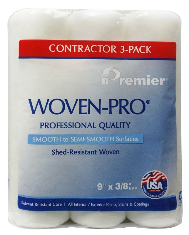 9 In. X 1/2 In. High Density Synthetic Blend Roller Covers 6-piece (12 Pk)